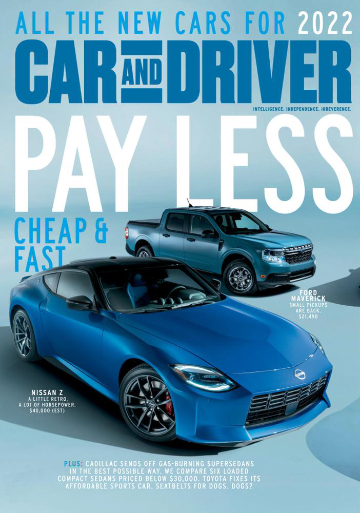 Car-And-Driver October 01, 2021 Issue Cover