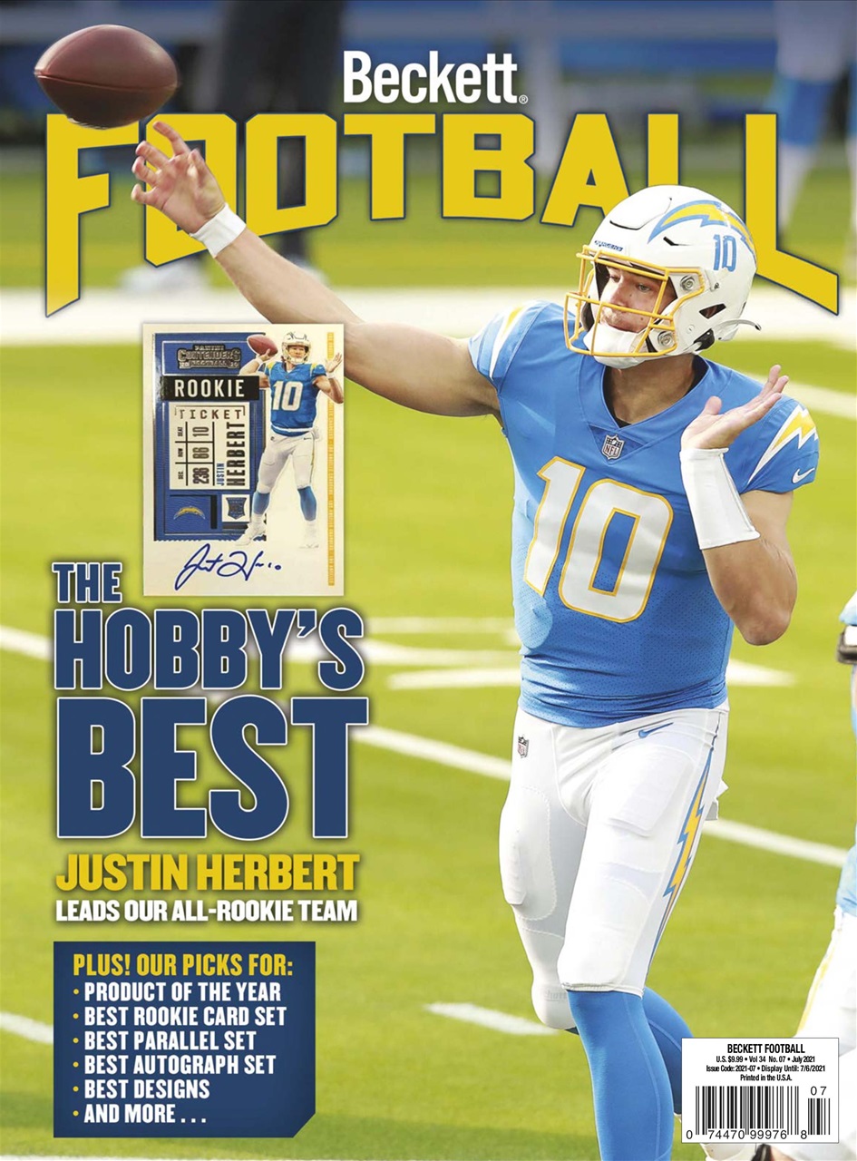 Beckett-Football July 01, 2021 Issue Cover