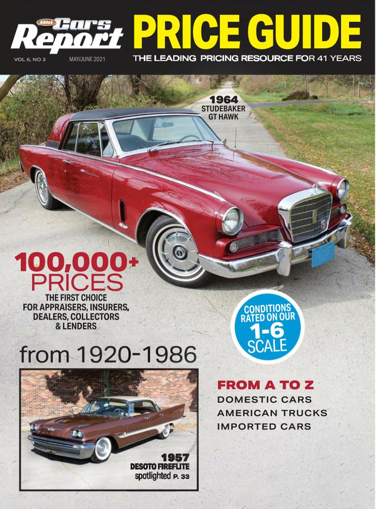 Old-Cars-Report-Price-Guide May 01, 2021 Issue Cover