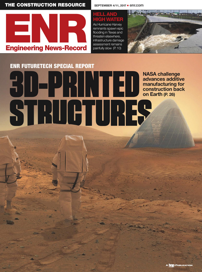 Engineering-News-Record September 04, 2017 Issue Cover
