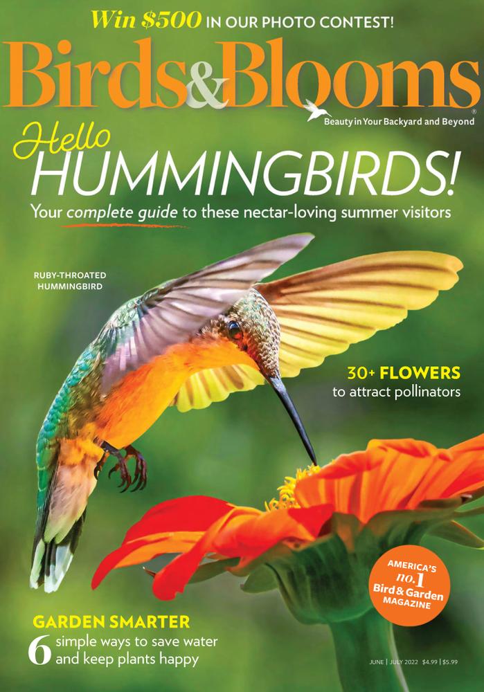 Birds-and-Blooms June 01, 2022 Issue Cover