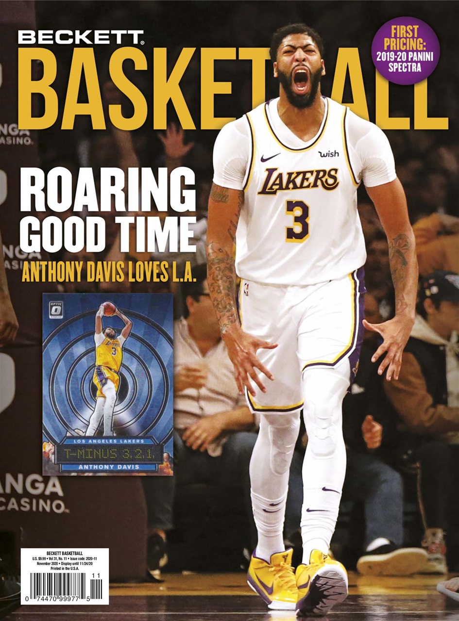 Beckett-Basketball November 01, 2020 Issue Cover