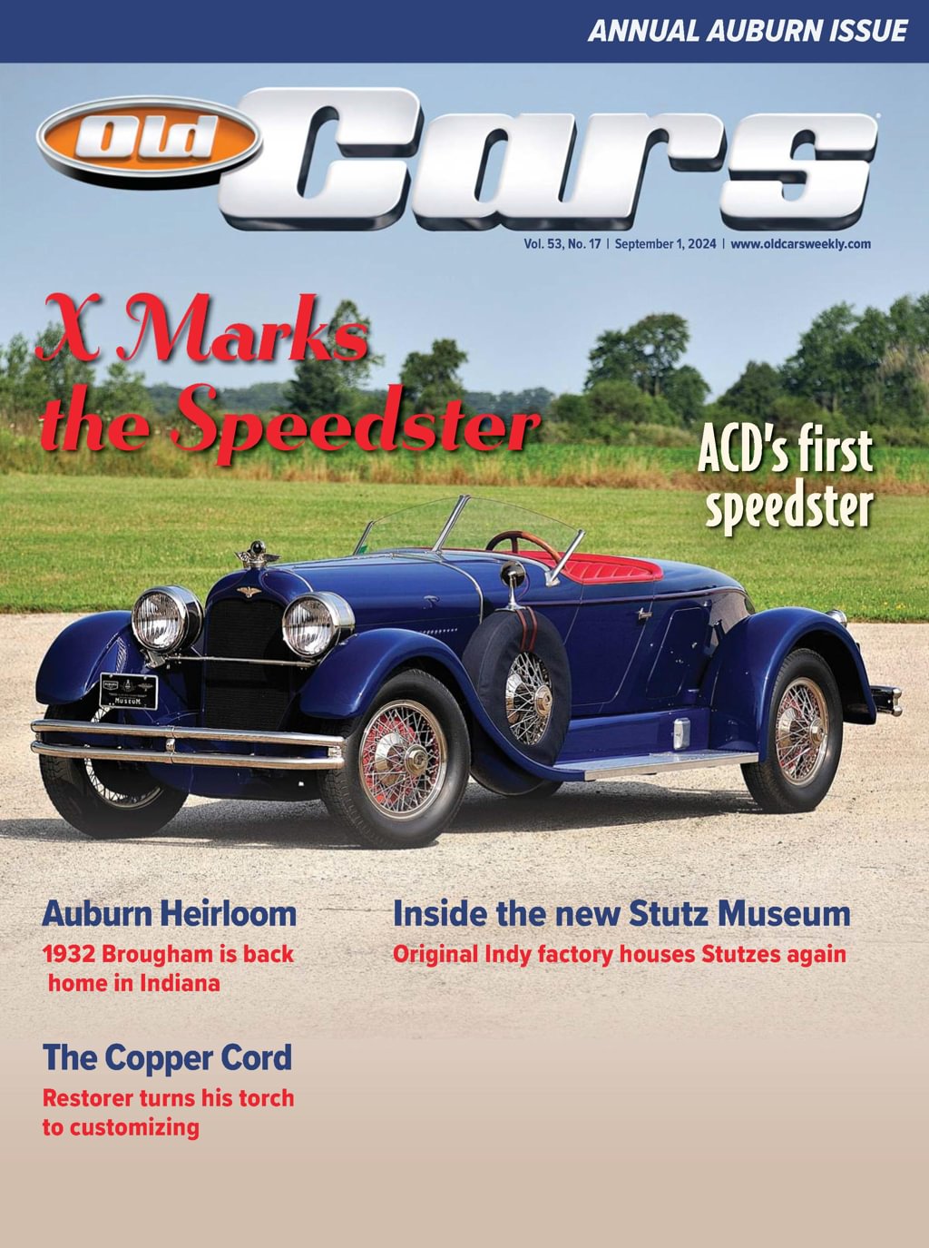 Old-Cars September 01, 2024 Issue Cover