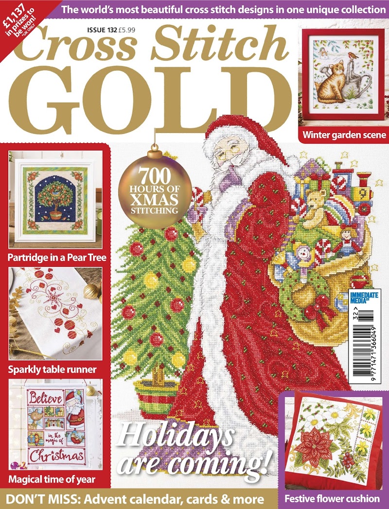 Cross-Stitch-Gold September 01, 2016 Issue Cover