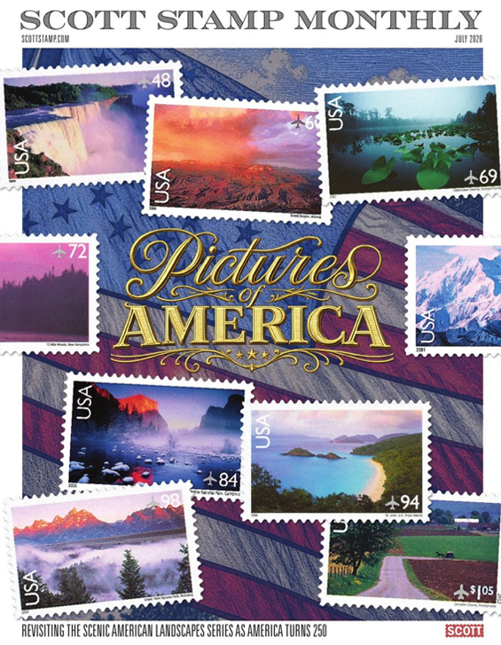 Scott Stamp Monthly July 01, 2026 Issue Cover