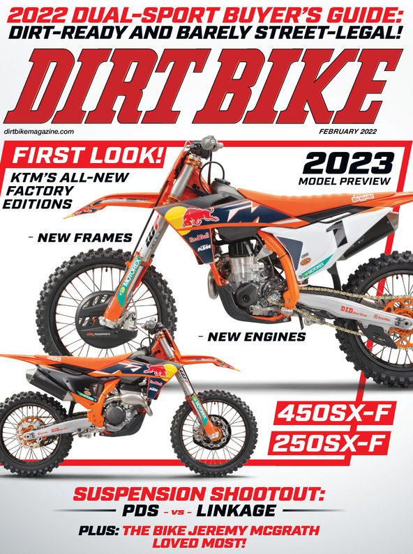 Dirt-Bike February 01, 2022 Issue Cover