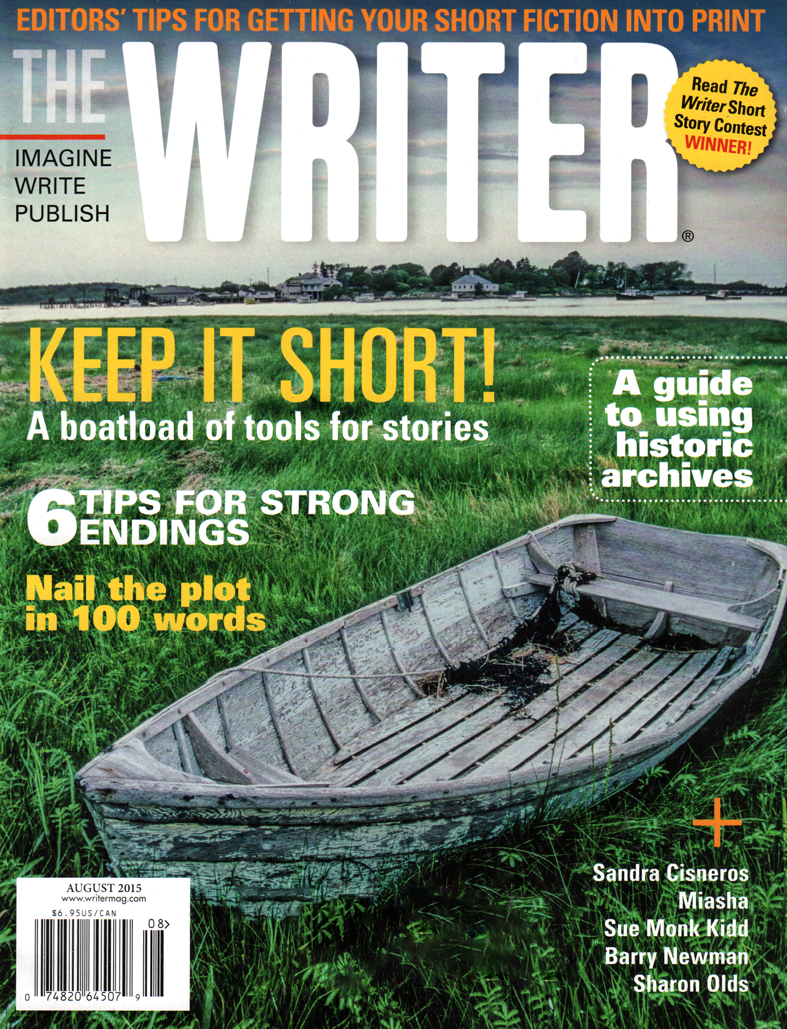 The-Writer August 01, 2015 Issue Cover