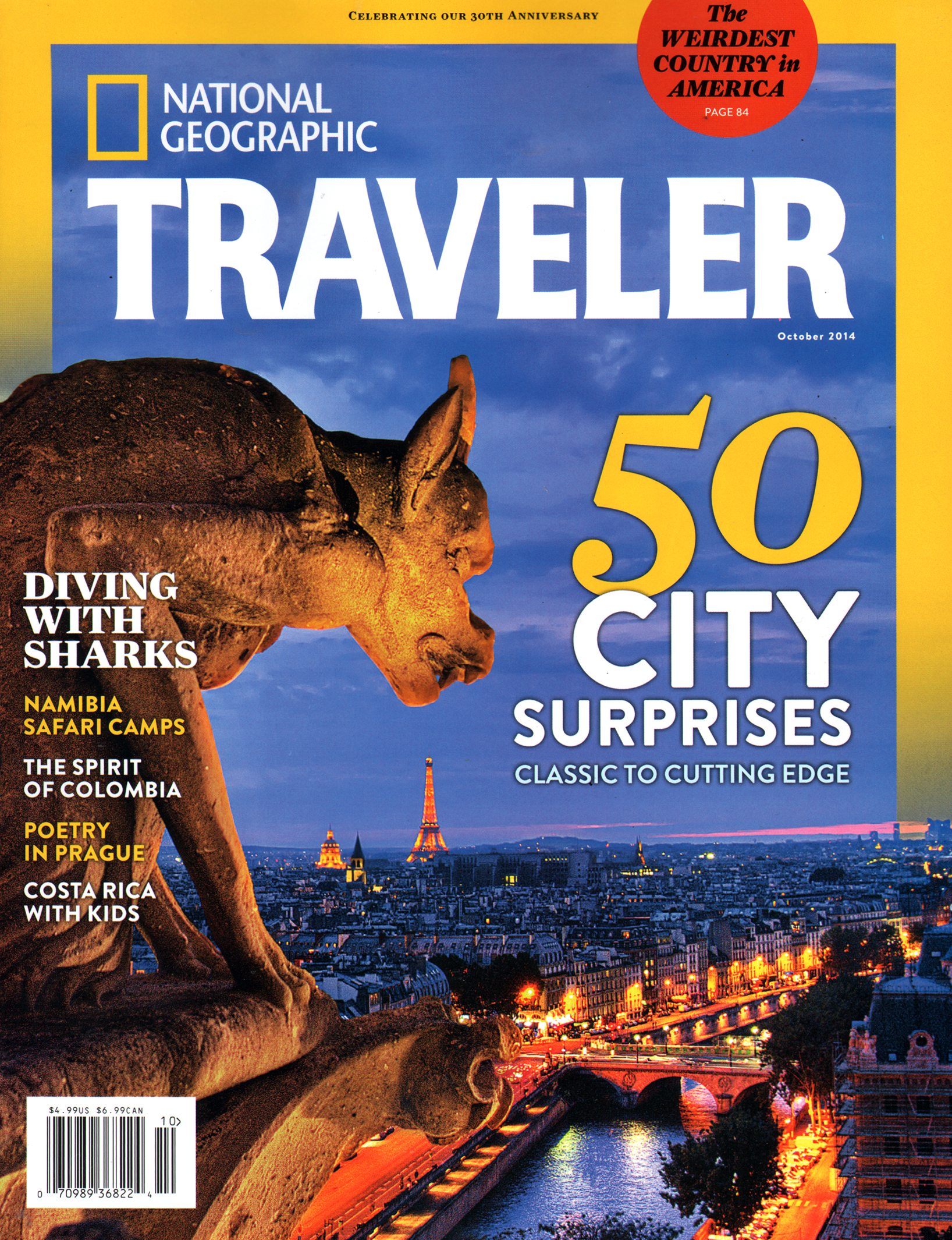 National-Geographic-Traveler October 01, 2014 Issue Cover