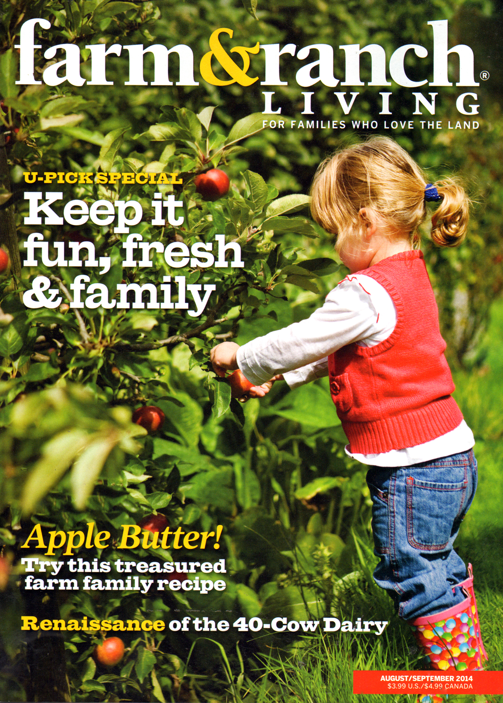 Farm-and-Ranch-Living August 01, 2014 Issue Cover