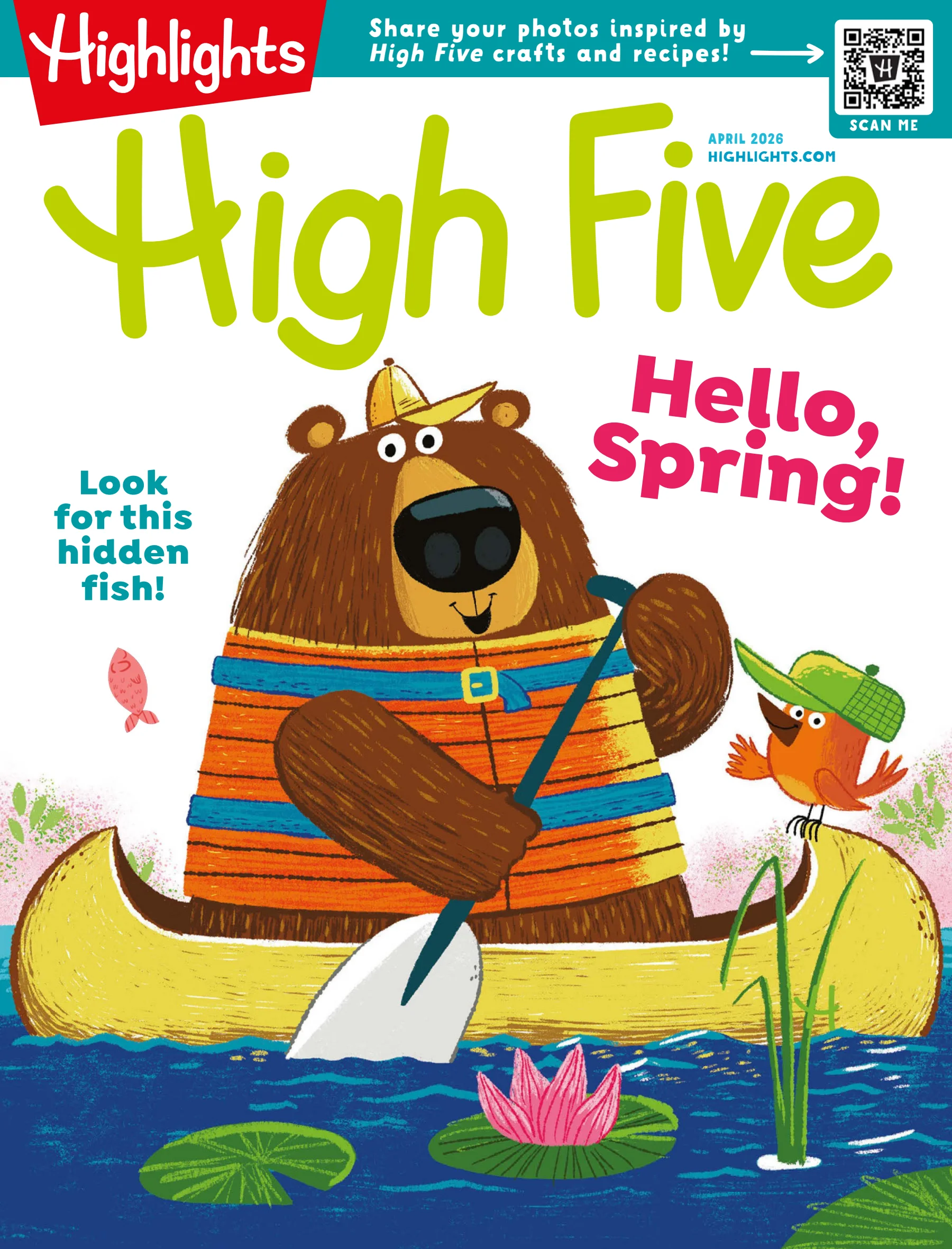Highlights-High-Five April 01, 2026 Issue Cover