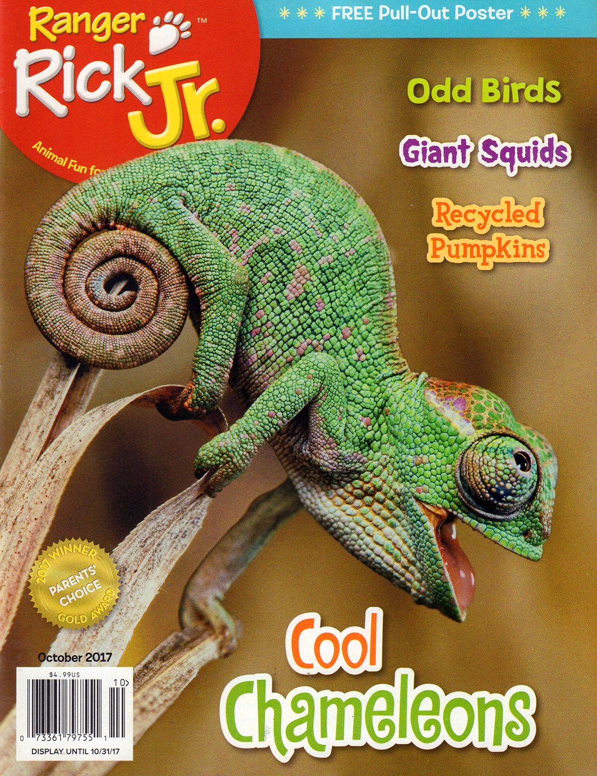 Ranger-Rick-Jr October 01, 2017 Issue Cover