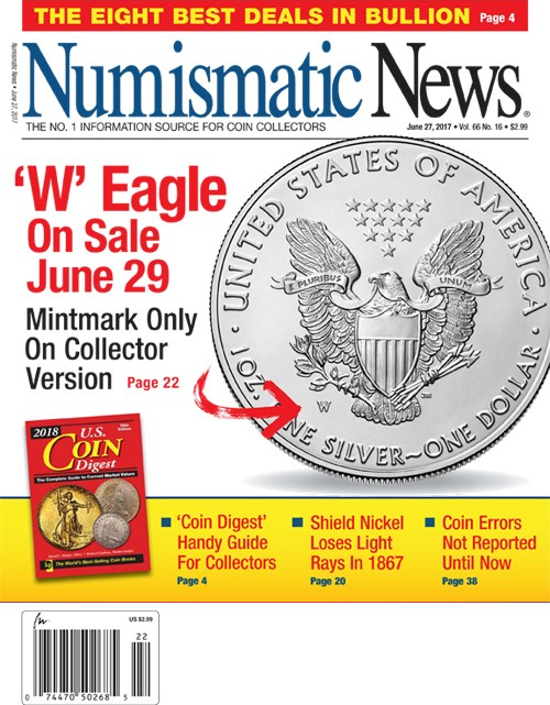 Numismatic-News June 27, 2017 Issue Cover