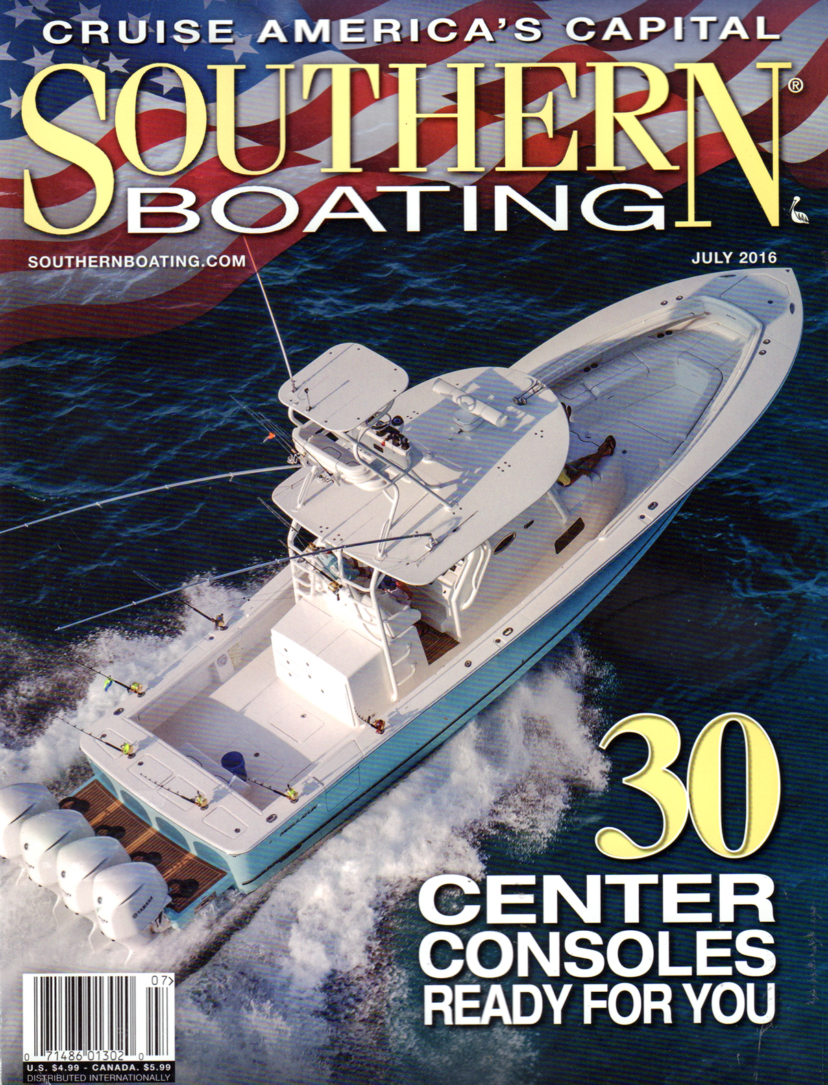 Southern-Boating-and-Yachting July 01, 2016 Issue Cover