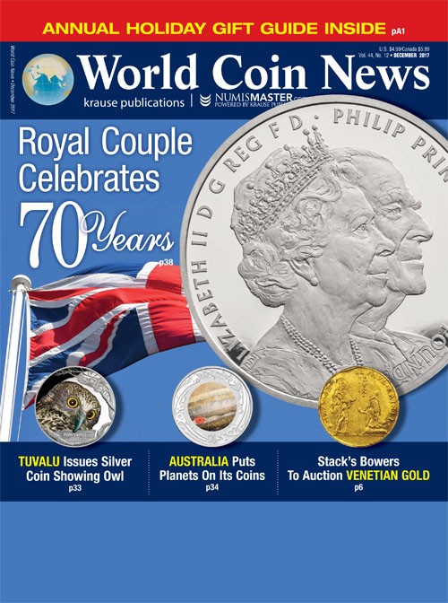 World-Coin-News December 01, 2017 Issue Cover