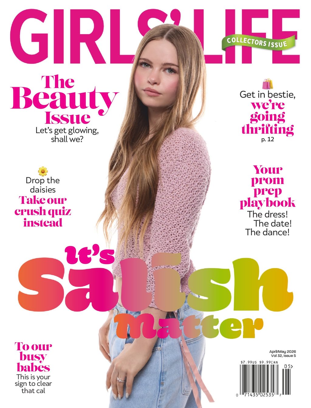 Girls' Life April 01, 2026 Issue Cover