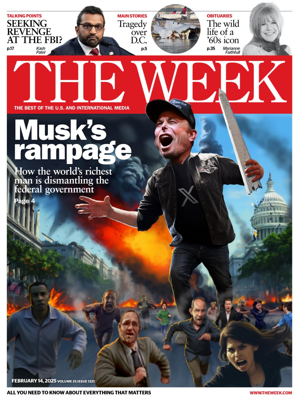 The-Week February 14, 2025 Issue Cover