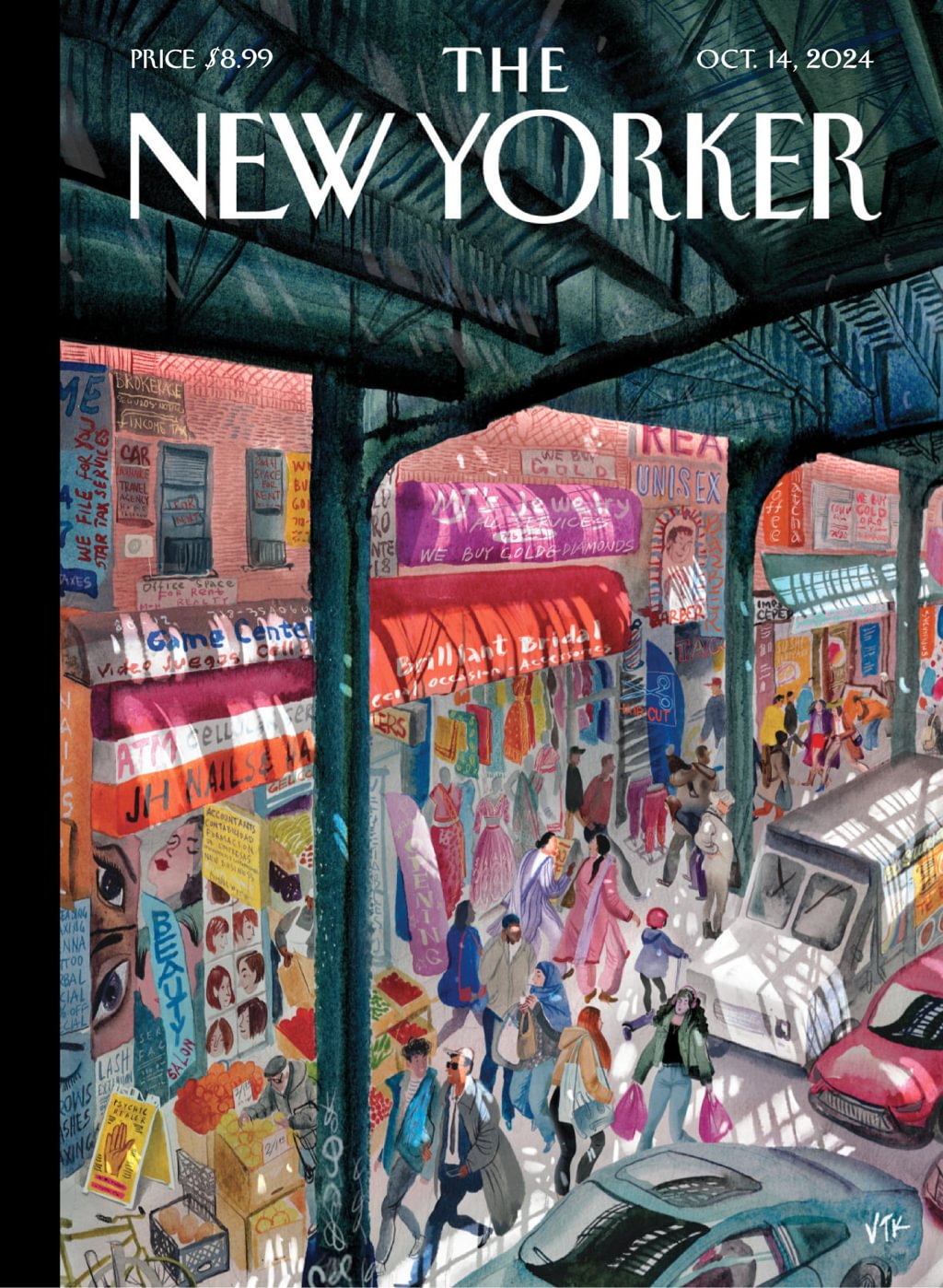 The-New-Yorker October 14, 2024 Issue Cover