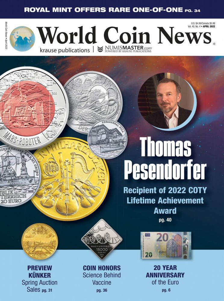 World-Coin-News April 01, 2022 Issue Cover