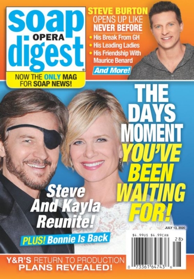 Soap Opera Digest July 13, 2020 Issue Cover