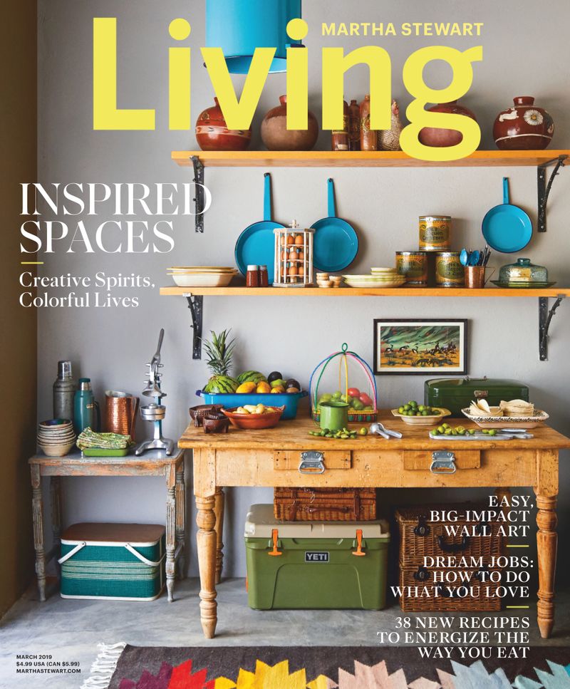 Martha-Stewart-Living March 01, 2019 Issue Cover