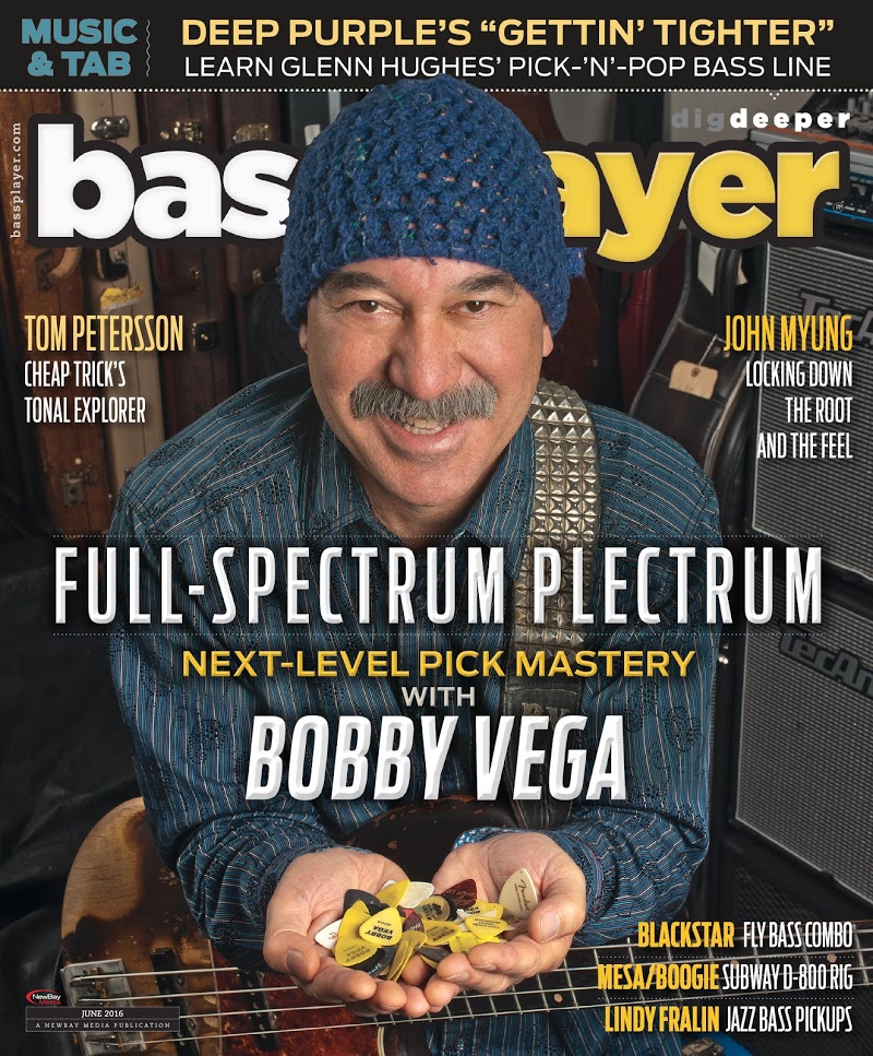 Bass-Player June 01, 2016 Issue Cover