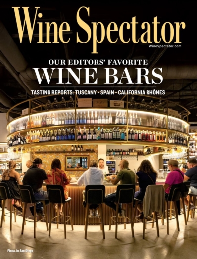 Wine Spectator October 15, 2025 Issue Cover