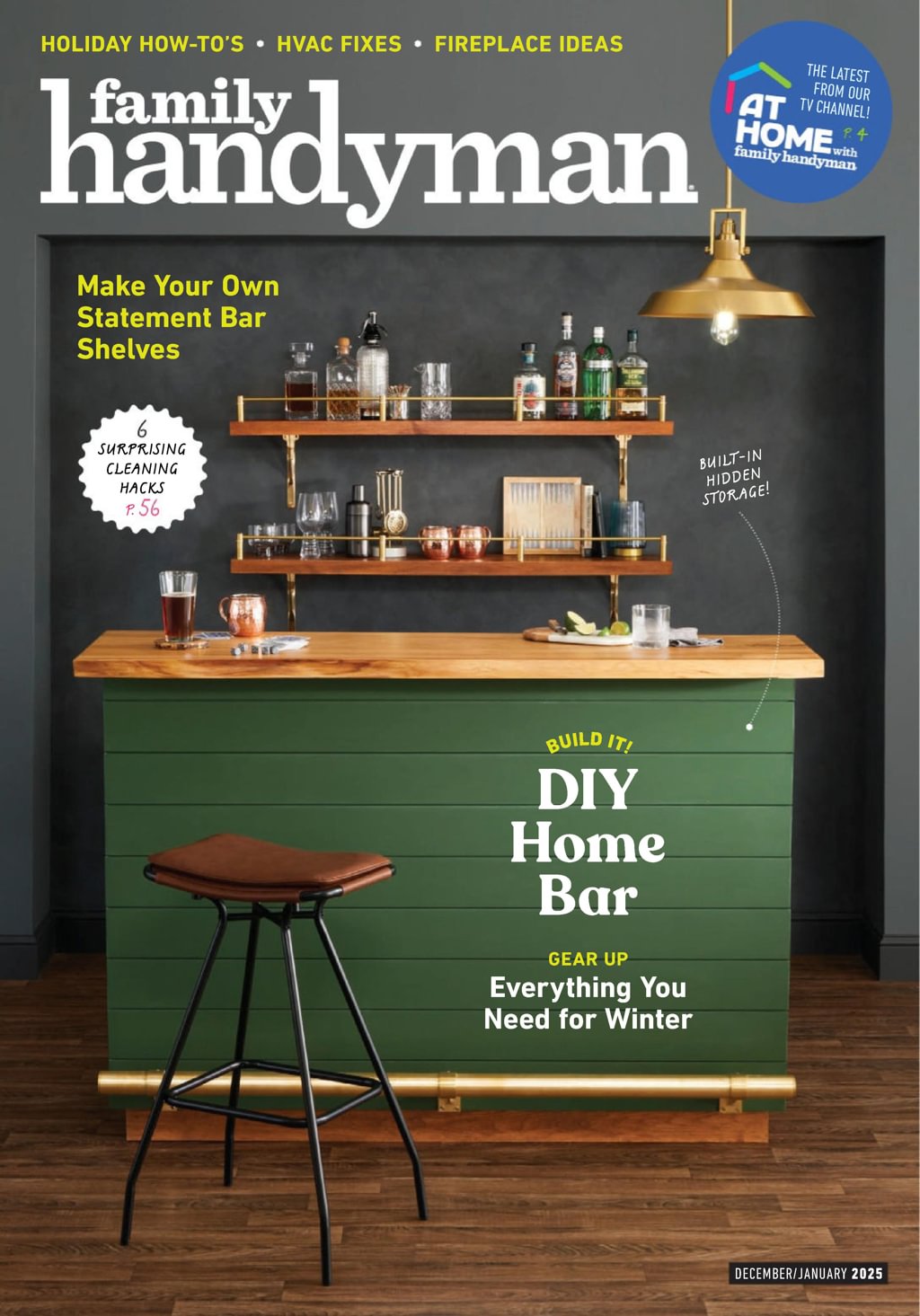 The-Family-Handyman December 01, 2024 Issue Cover