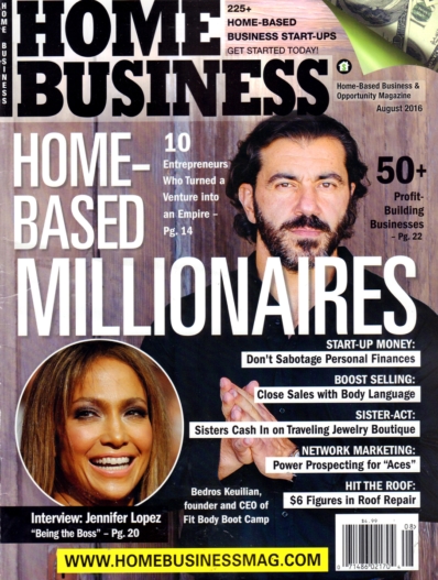 Home Business Magazine August 01, 2016 Issue Cover
