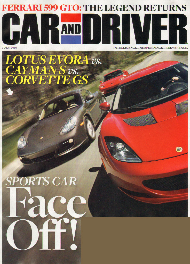 Car-And-Driver July 01, 2010 Issue Cover