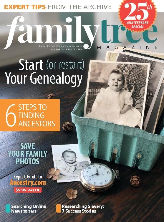 Family-Tree January 01, 2025 Issue Cover
