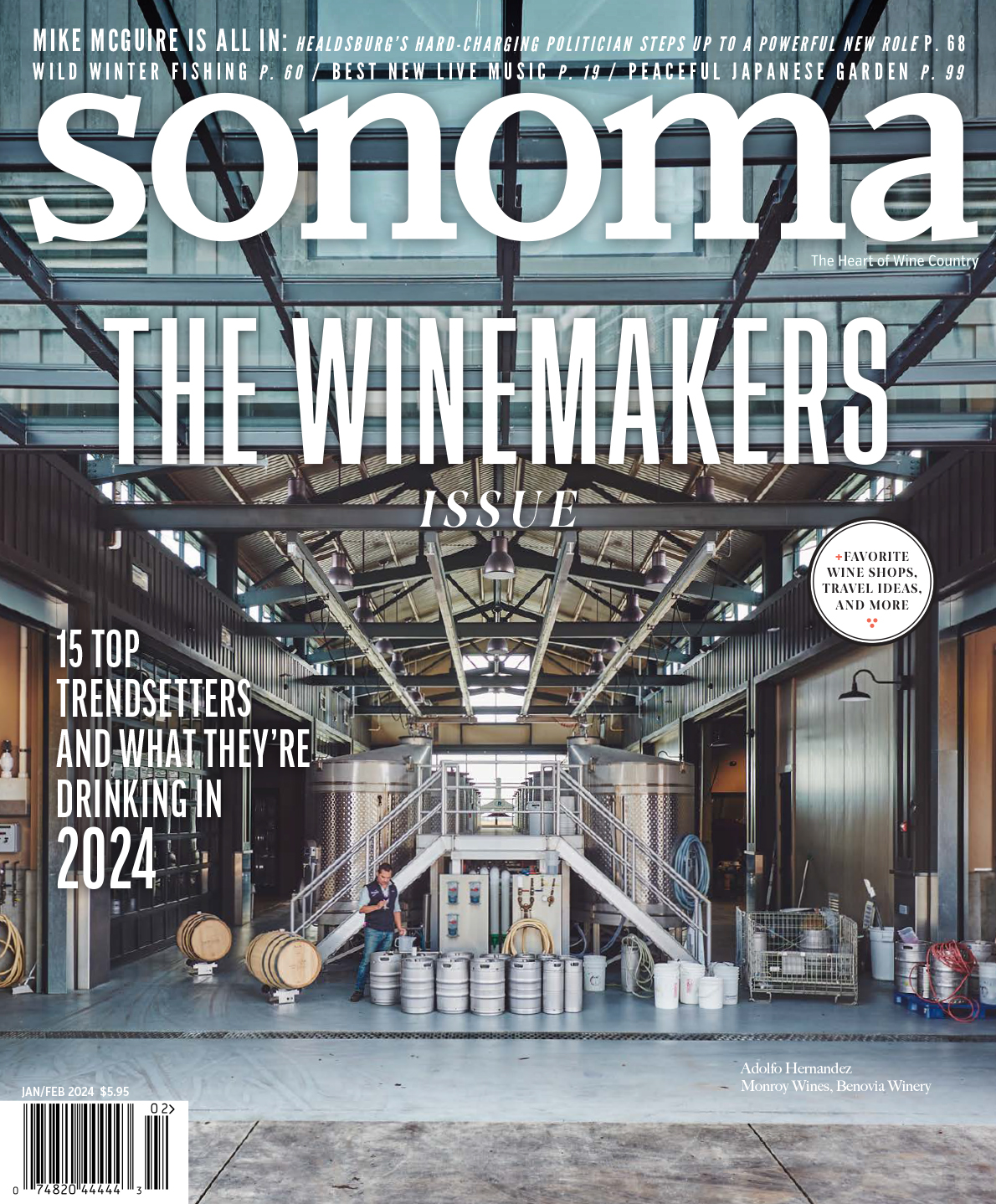 Sonoma January 01, 2024 Issue Cover