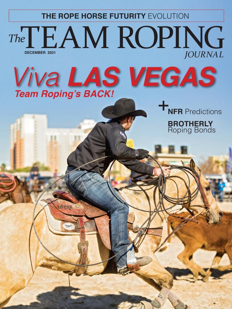 The-Team-Roping-Journal December 01, 2021 Issue Cover