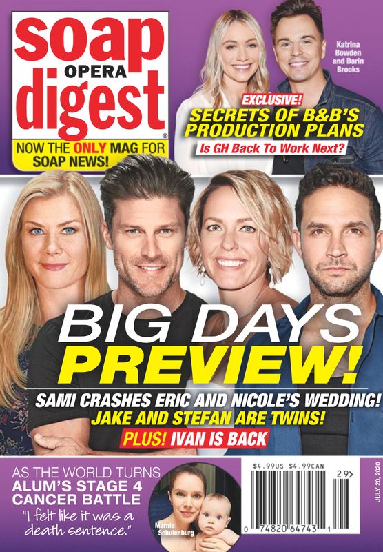 Soap-Opera-Digest July 20, 2020 Issue Cover