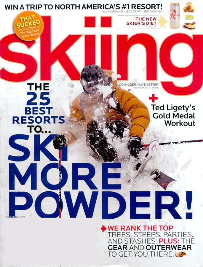 skiing November 01, 2006 Issue Cover