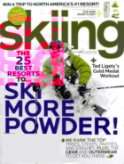 skiing November 01, 2006 Issue Cover