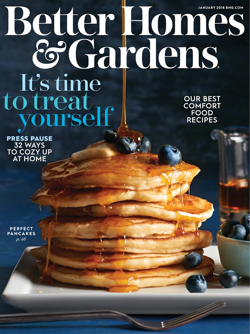 Better-Homes-and-Gardens January 01, 2018 Issue Cover
