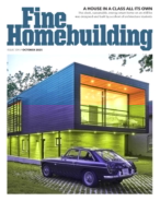 Fine-Homebuilding October 01, 2025 Issue Cover