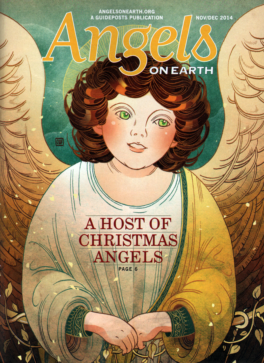 Angels-on-Earth November 01, 2014 Issue Cover