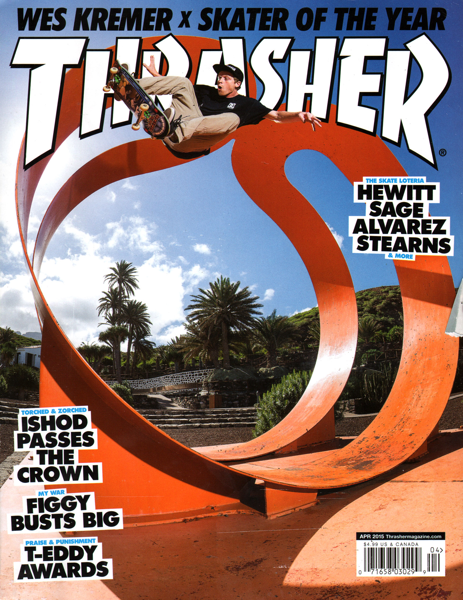 Thrasher April 01, 2015 Issue Cover
