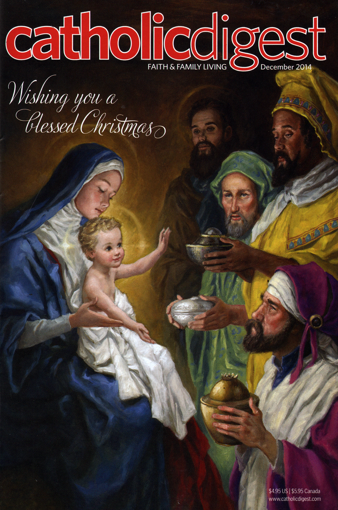 Catholic-Digest December 01, 2014 Issue Cover