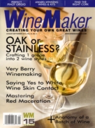 winemaker August 01, 2013 Issue Cover