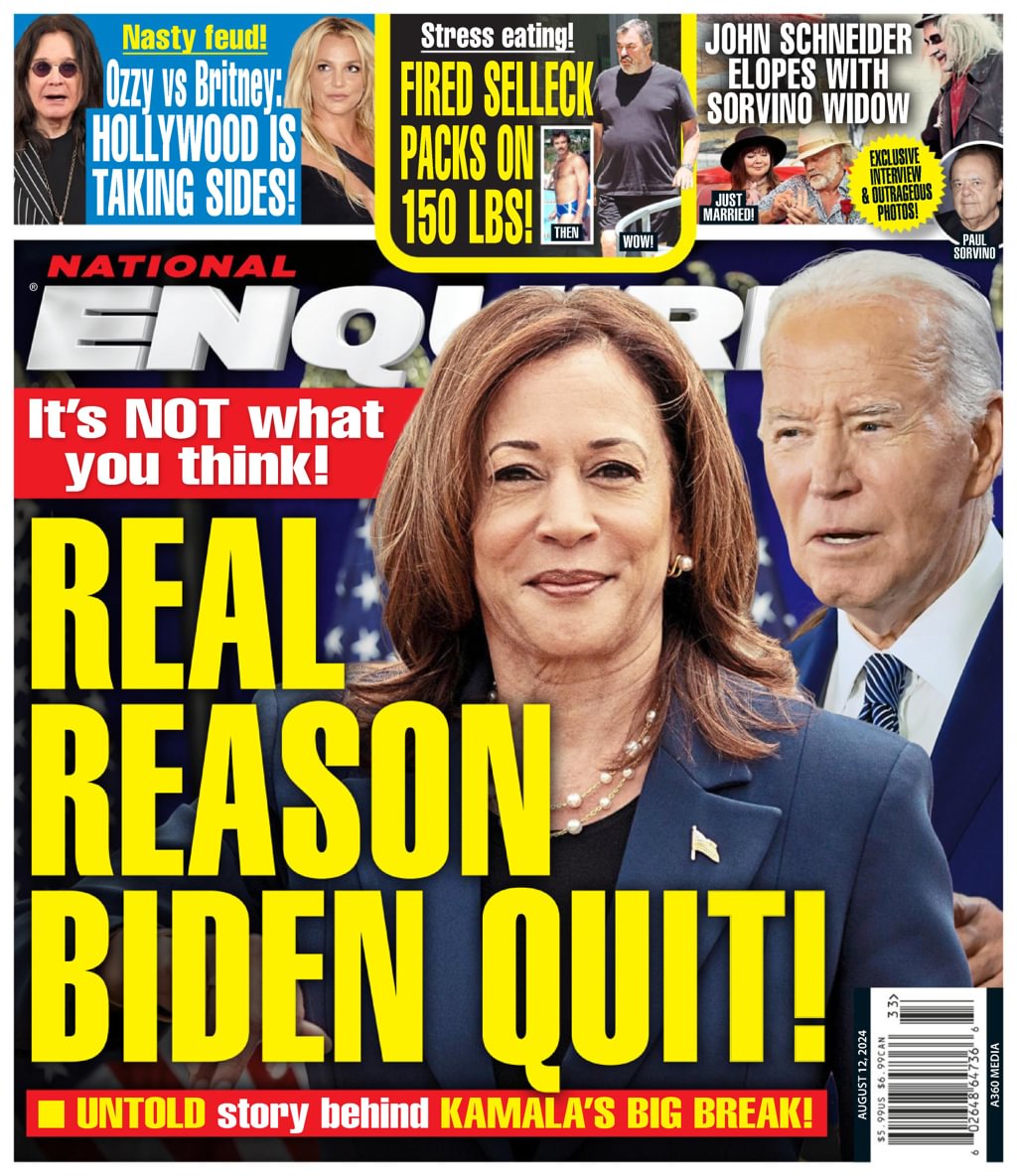 national-enquirer August 12, 2024 Issue Cover