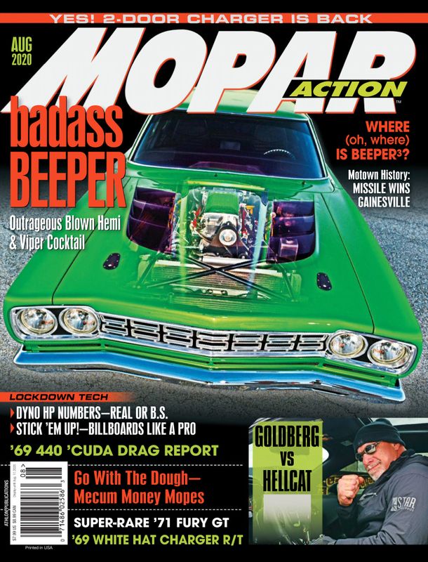 Mopar-Action August 01, 2020 Issue Cover