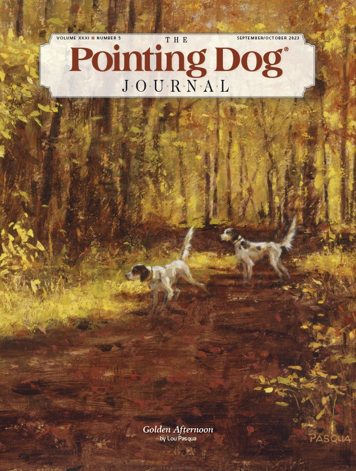 The Pointing Dog Journal September 01, 2023 Issue Cover