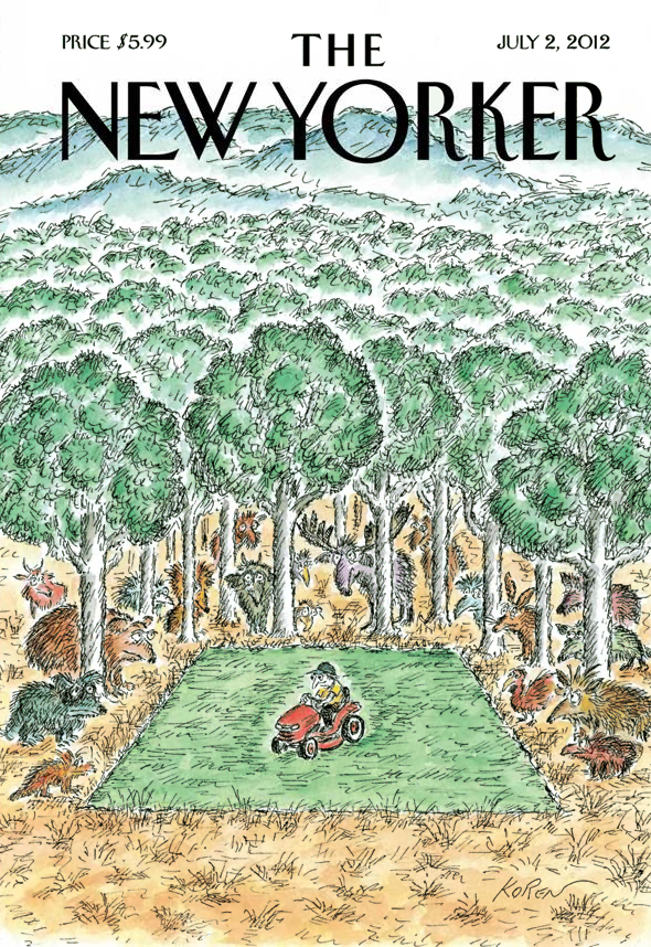 The-New-Yorker July 02, 2012 Issue Cover