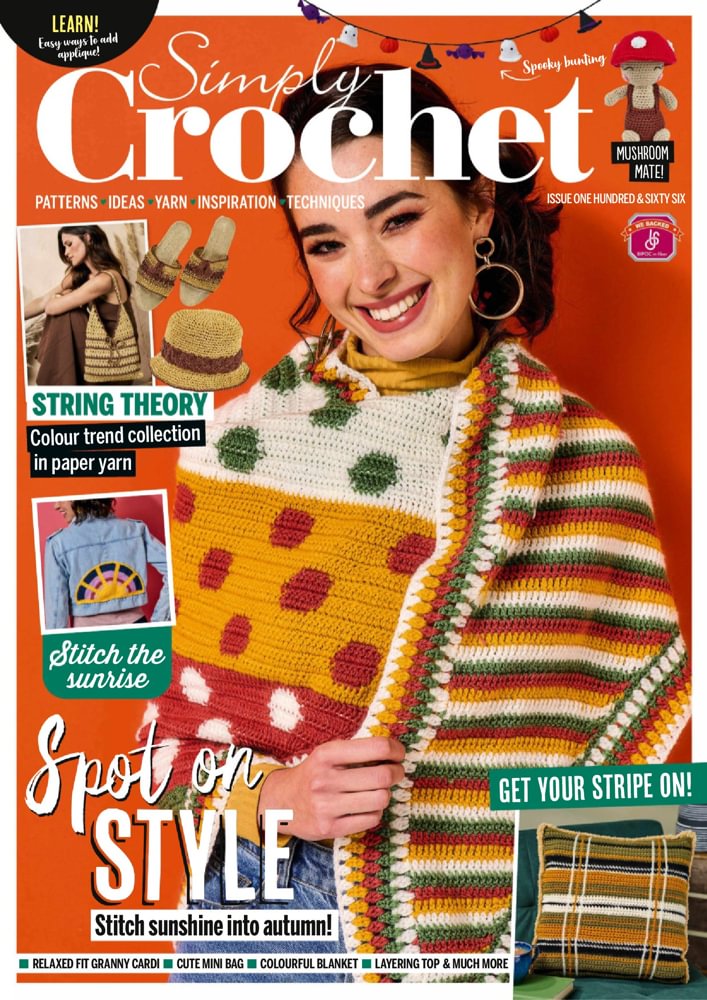 Simply Crochet August 01, 2025 Issue Cover
