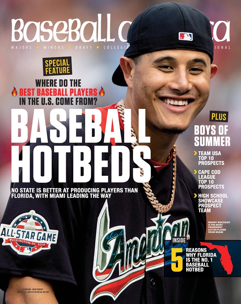 Baseball-America September 07, 2018 Issue Cover