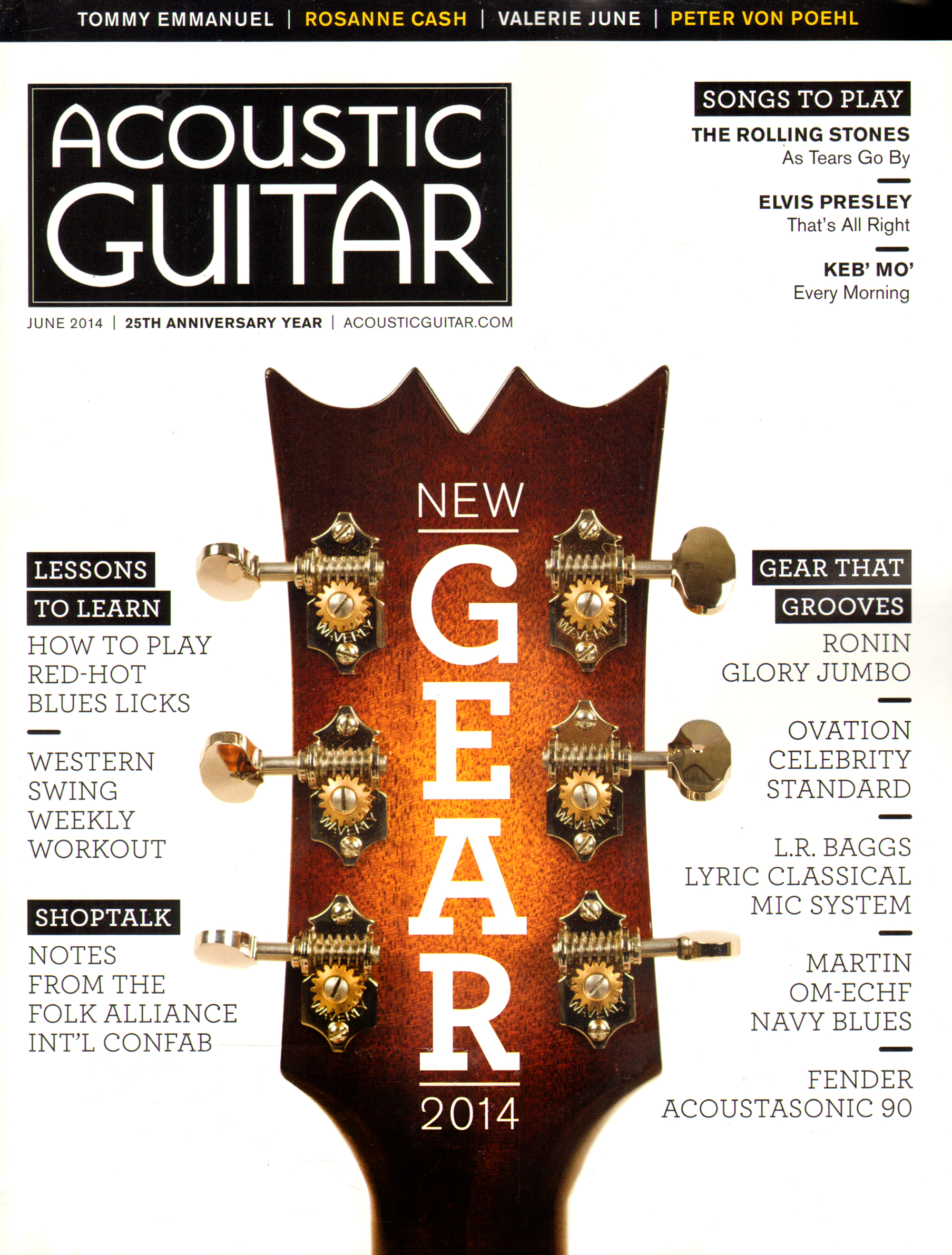 Acoustic-Guitar June 01, 2014 Issue Cover