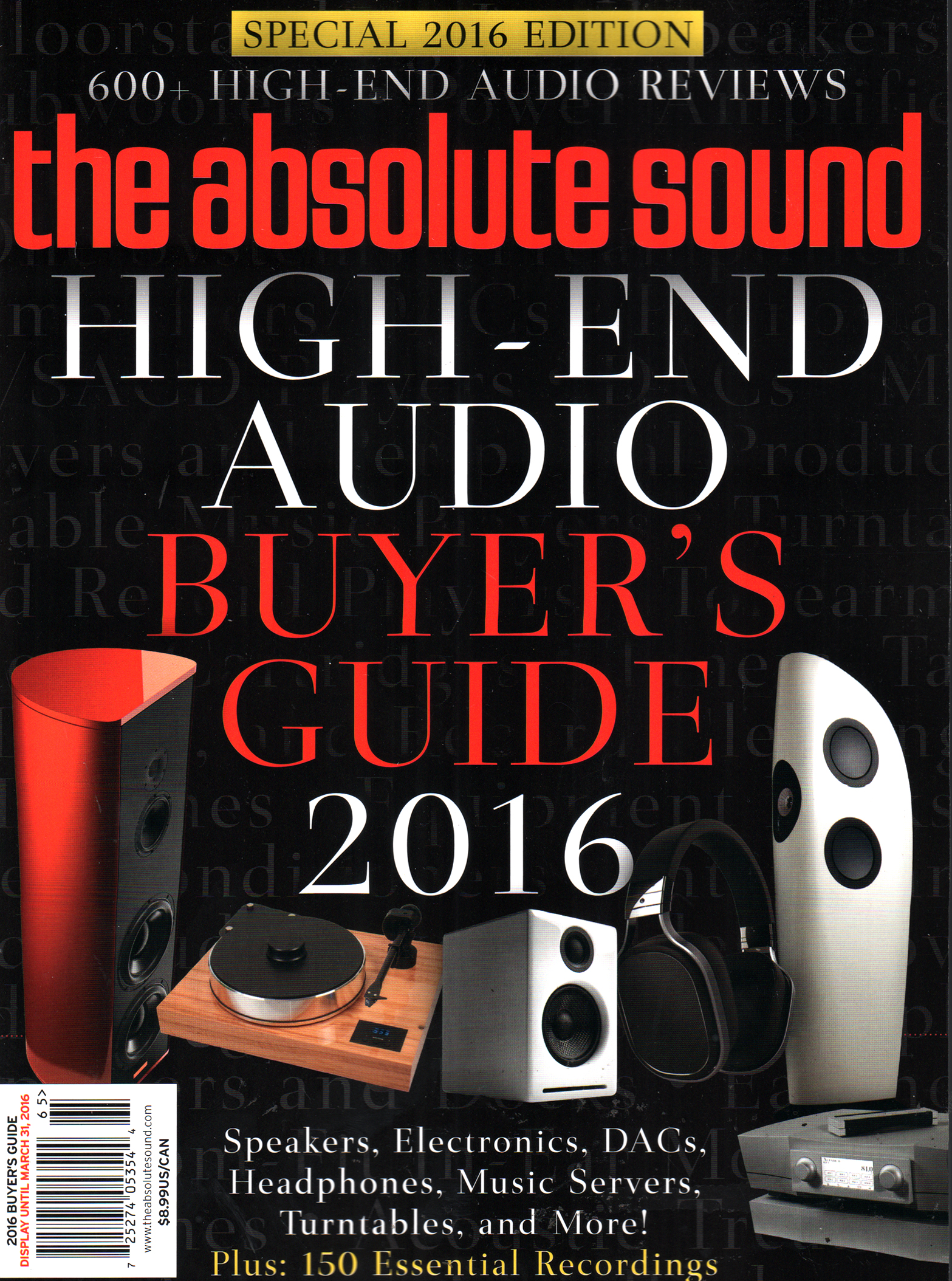 The-Absolute-Sound December 01, 2015 Issue Cover