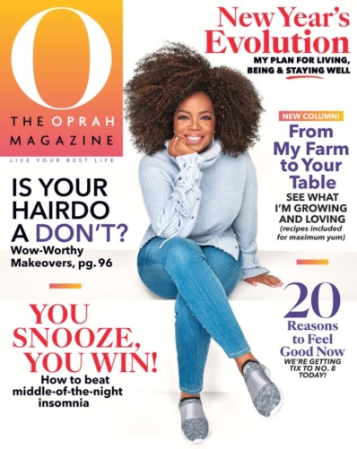 O The Oprah January 01, 2020 Issue Cover